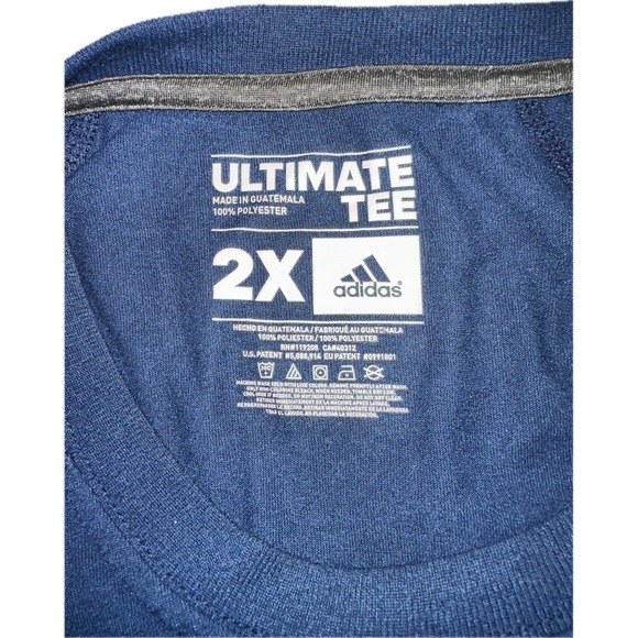 MICHIGAN WOLVERINES ADIDAS CLIMALITE ULTIMATE PERFORMANCE LONGSLEEVE SHIRT MEN'S - Picture 2 of 5